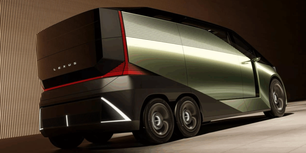 Det sex-hjuliga monstret. (Foto: Lexus)