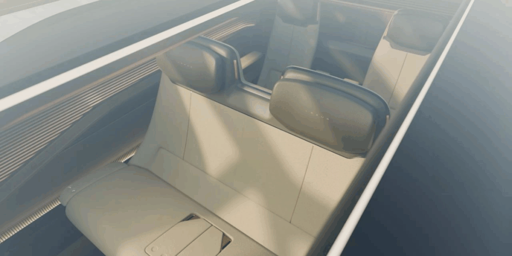 Genom takfönstret. (Foto: Lexus)