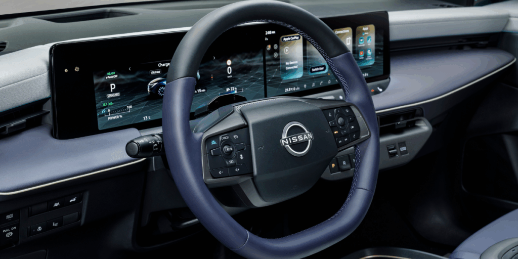En vy över förarmiljön. (Foto: Nissan)