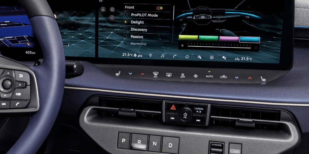 Lila är ju en färg man inte ser mycket i inredning. (Foto: Nissan)