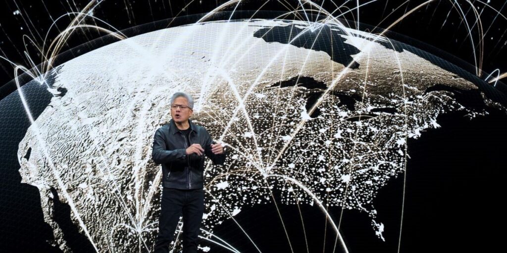 Nvidias grundare Jensen Huang passerade i natt ännu en historisk milstolpe som första bolag i världen.