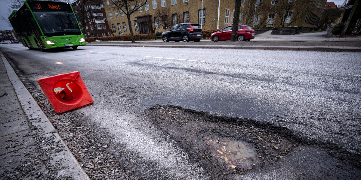 Supermaterialet som ska få stopp på potthål