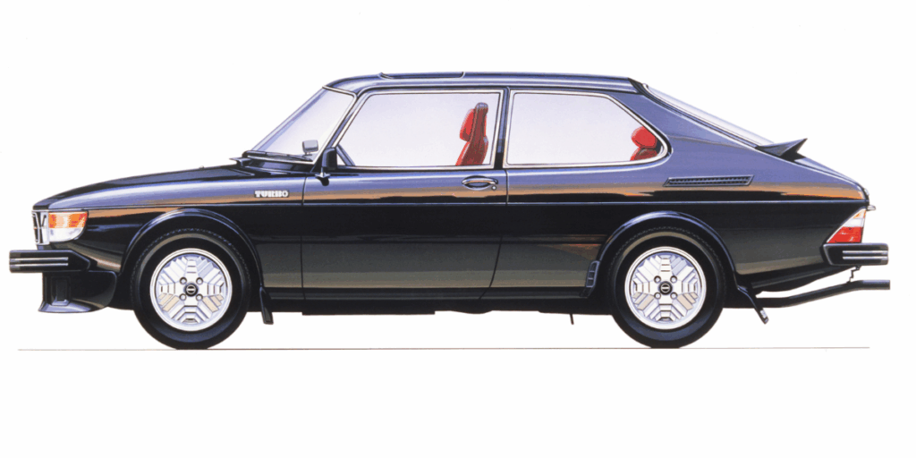 Saab 99 Turbo 1978 (Foto: Saab museum)