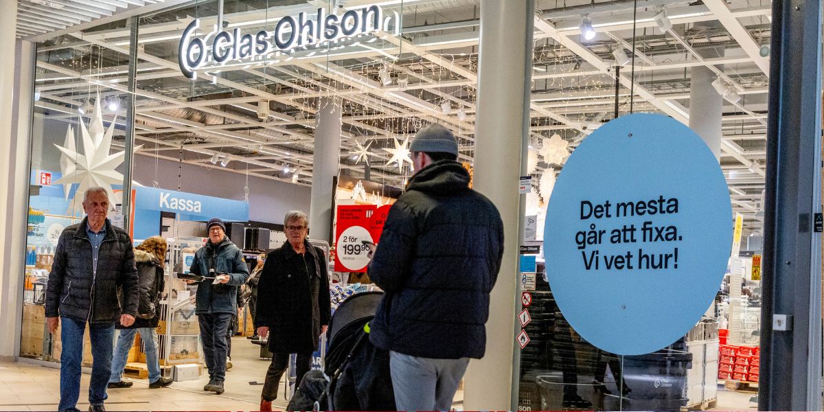 Prylkedjan Clas Ohlson ökar försäljningen