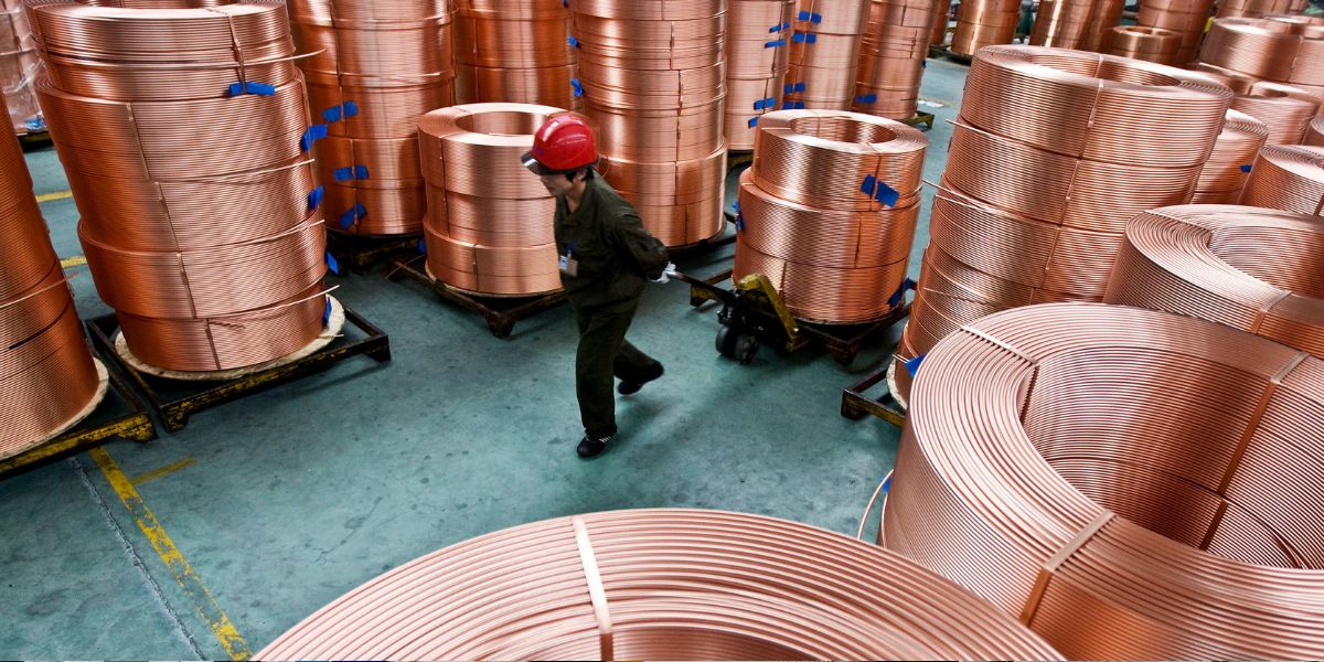 Därför stiger koppar och andra basmetaller