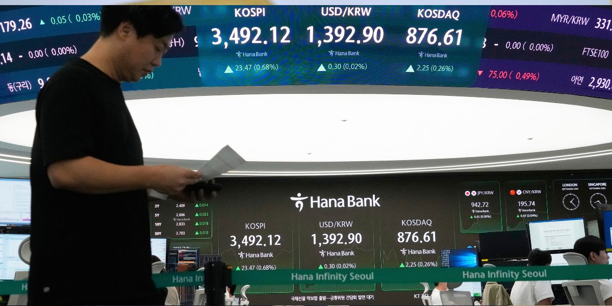 Skakigt på börserna – Sydkorea mot strömmen