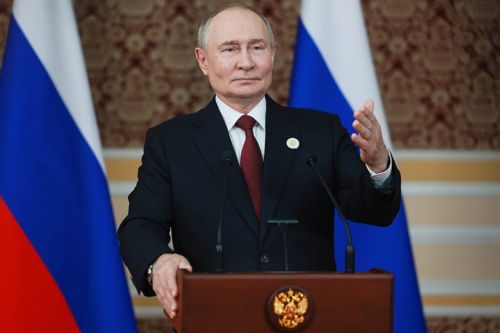 Putin tänker sitta kvar vid makten till varje pris.