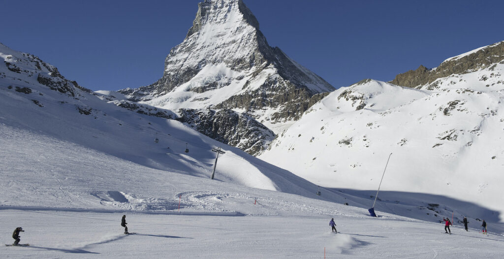 SKidåkning i Zermatt