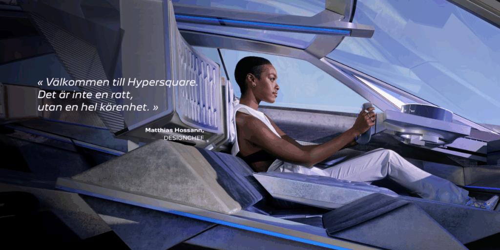 Inredningen kan bli likt denna, i alla fall med samma typ av ratt. (Foto: Peugeot)