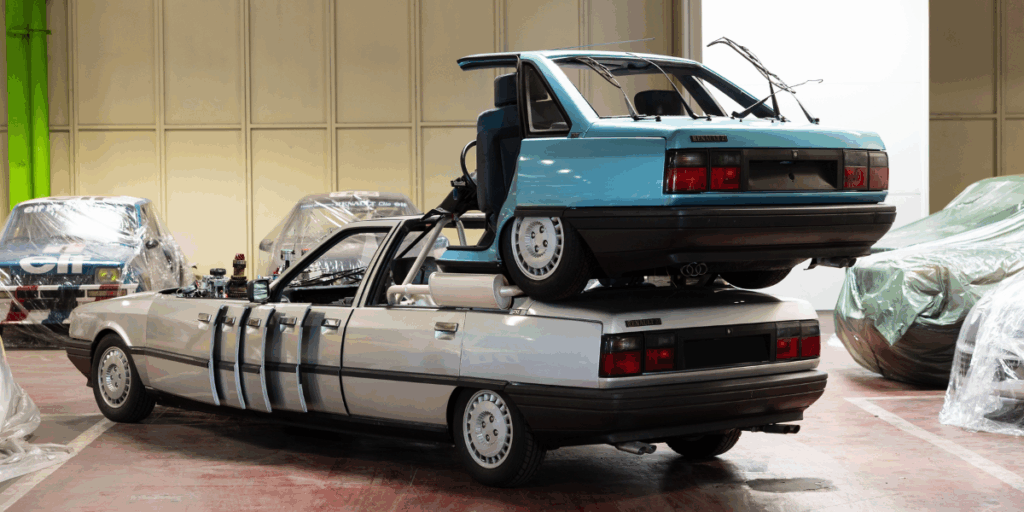 1986 Renault 21 ex-Lévy and Goliath. (Foto: Artcurial)