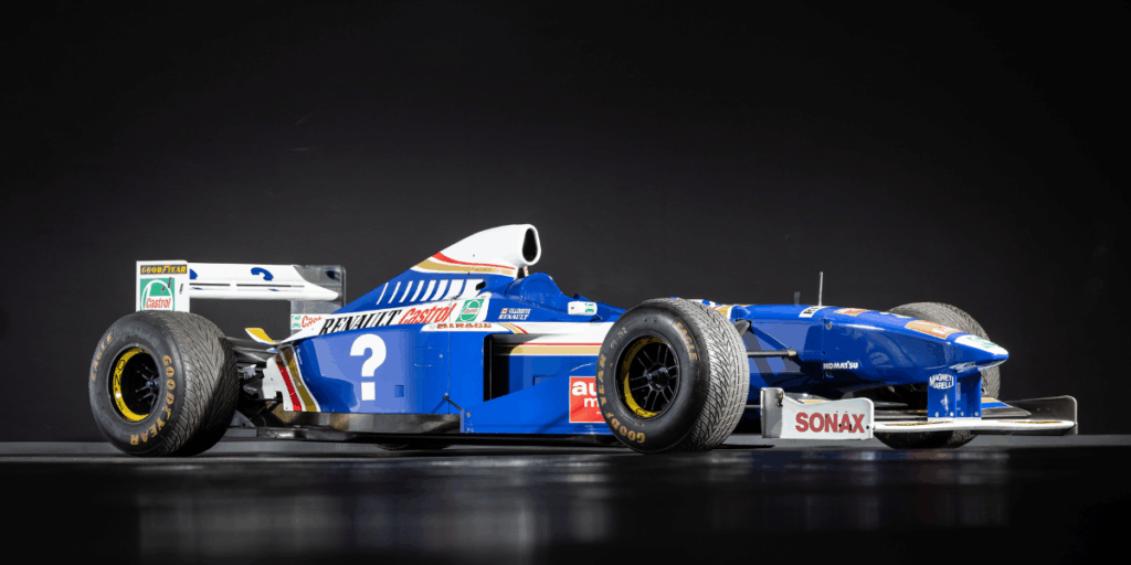 1997 Williams-Renault FW19 Formule 1. (Foto: Artcurial)