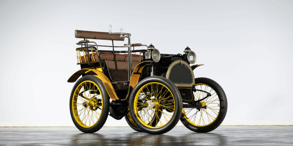1998 Renault Type A 1898 réplique électrique. (Foto: Artcurial)