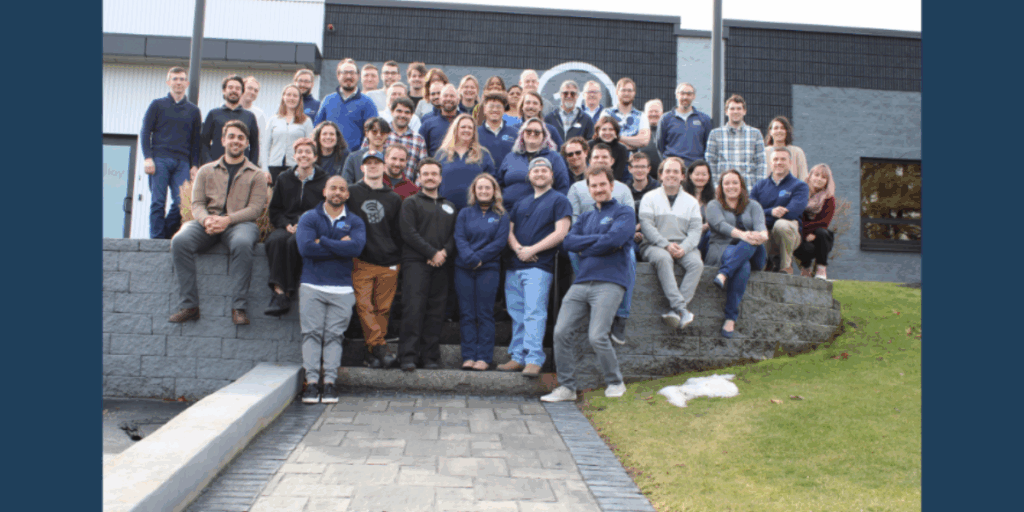 Här är teamet bakom företaget och den geniala idéen. (Foto: Alloy Enterprises)