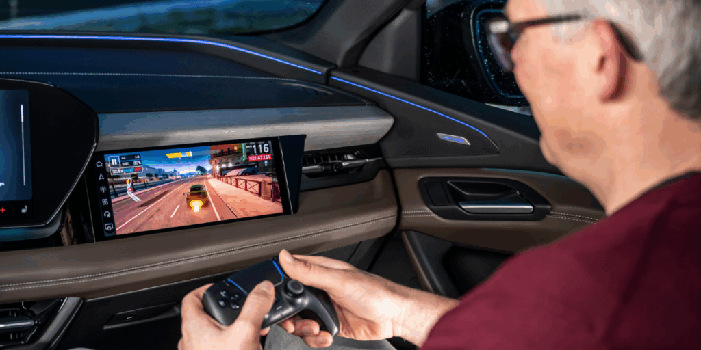 Lite gaming är aldrig fel. (Foto: Audi)