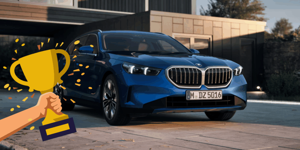 Bjässen som vann. Stor men otroligt lyxig. (Foto: BMW)