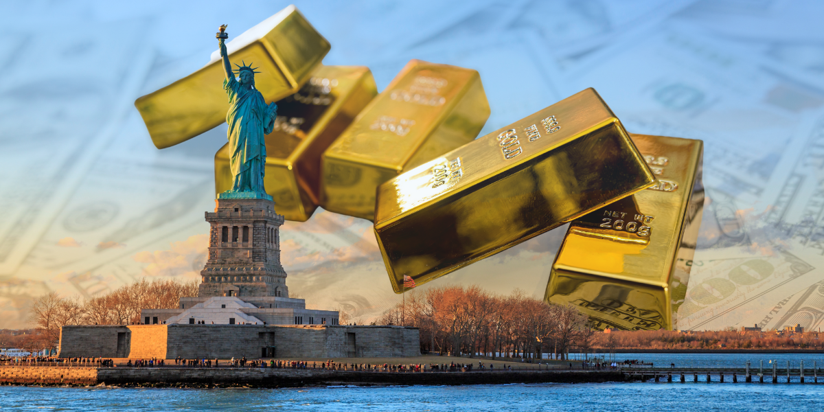 Den amerikanska siffran banar väg för dyrare guld