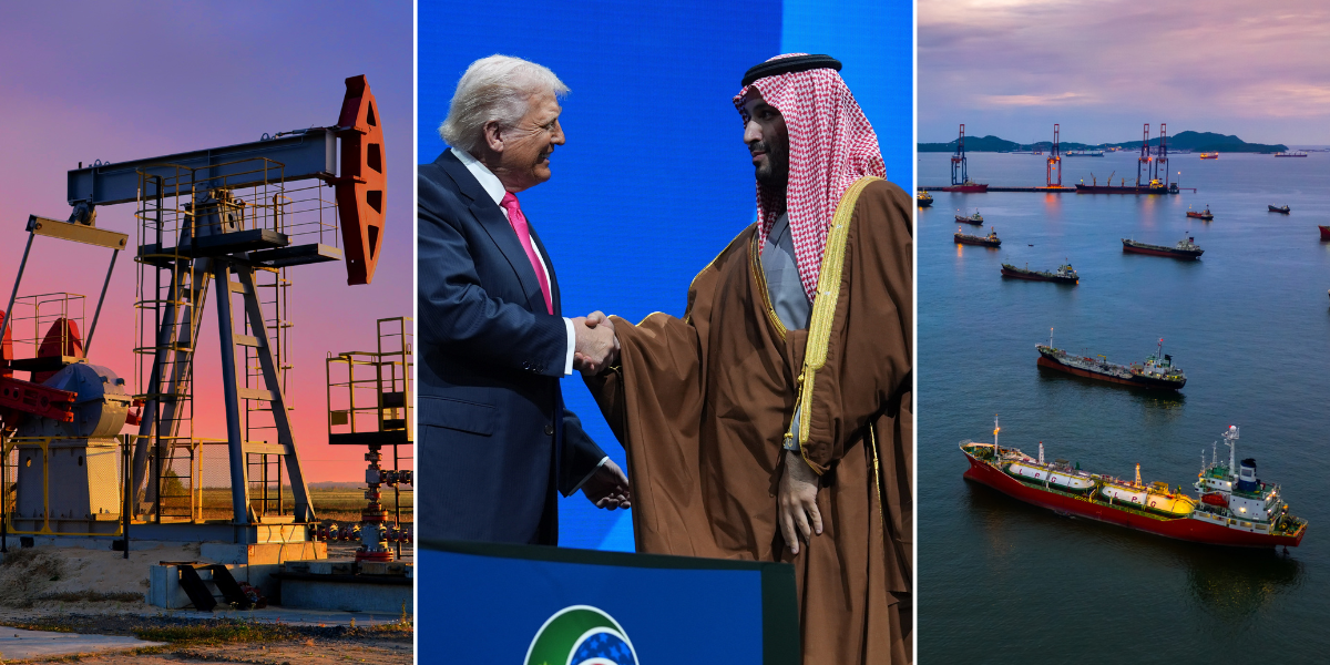 En ny världsordning tar form och oljejätten sitter vid rodret