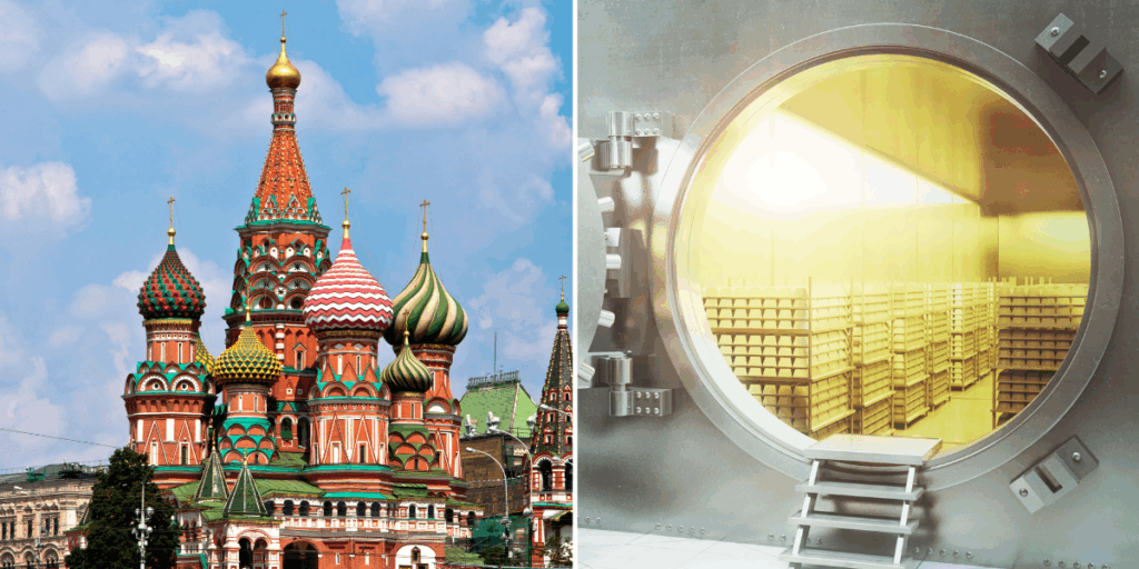 Centralbanken säljer sitt gyld