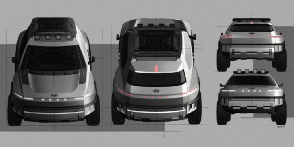 Här börjar vi ana vad det kan bli för något. Personligen älskar jag detta. (Foto: Hyundai)