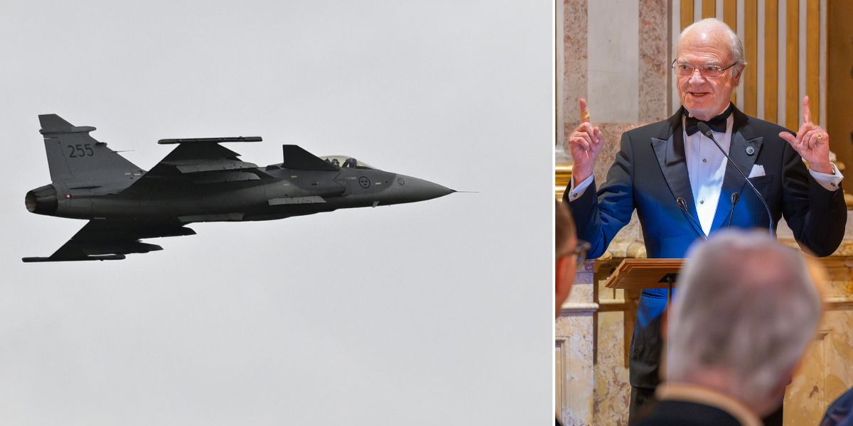 JAS 39 Gripen till Kanada? Kungen ska hjälpa till