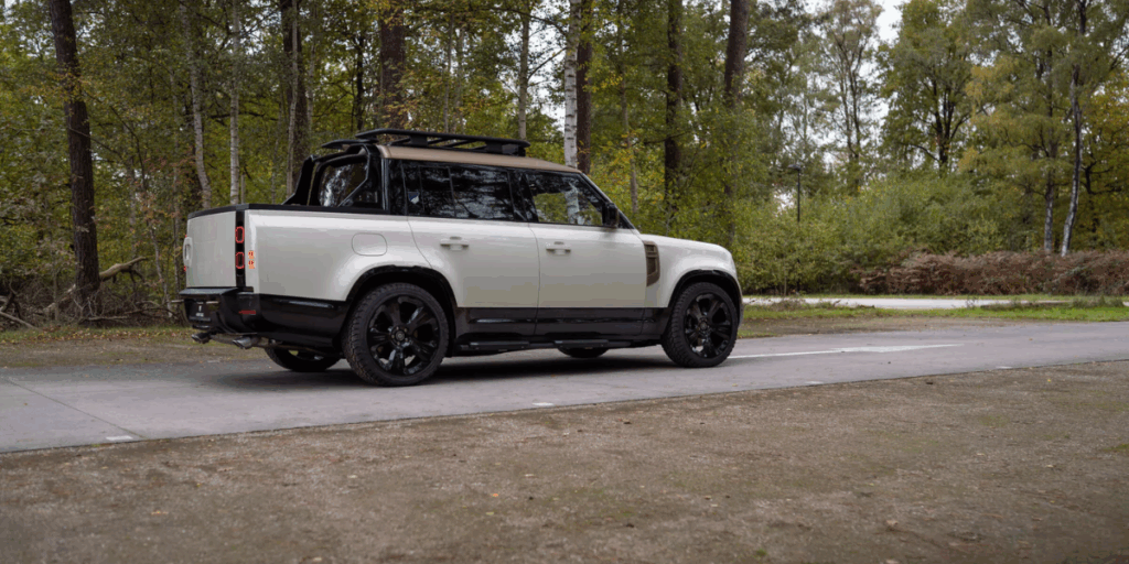 Här anar man flaket i bak. (Foto: Heritage Customs)