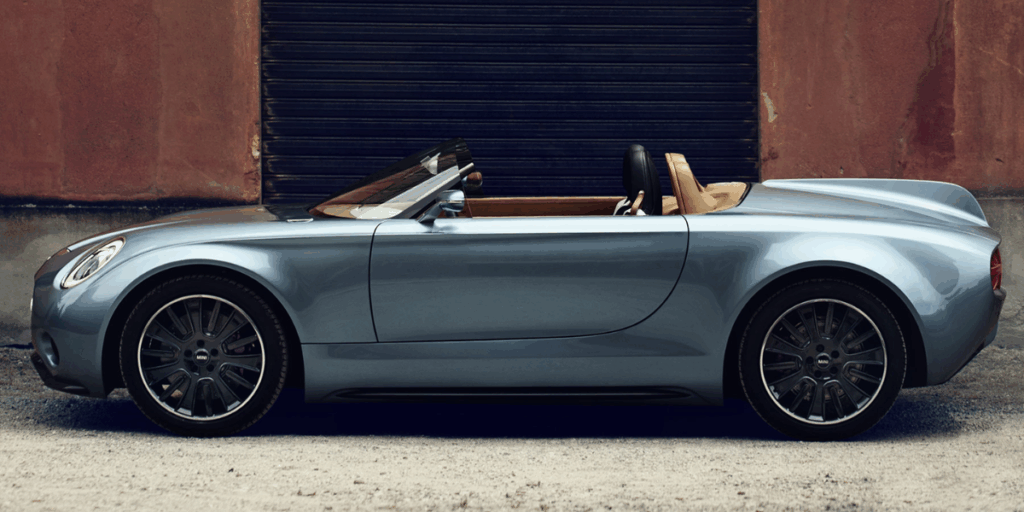 Linjerna är en bit från originalmini. (Foto: Touring Superleggera)