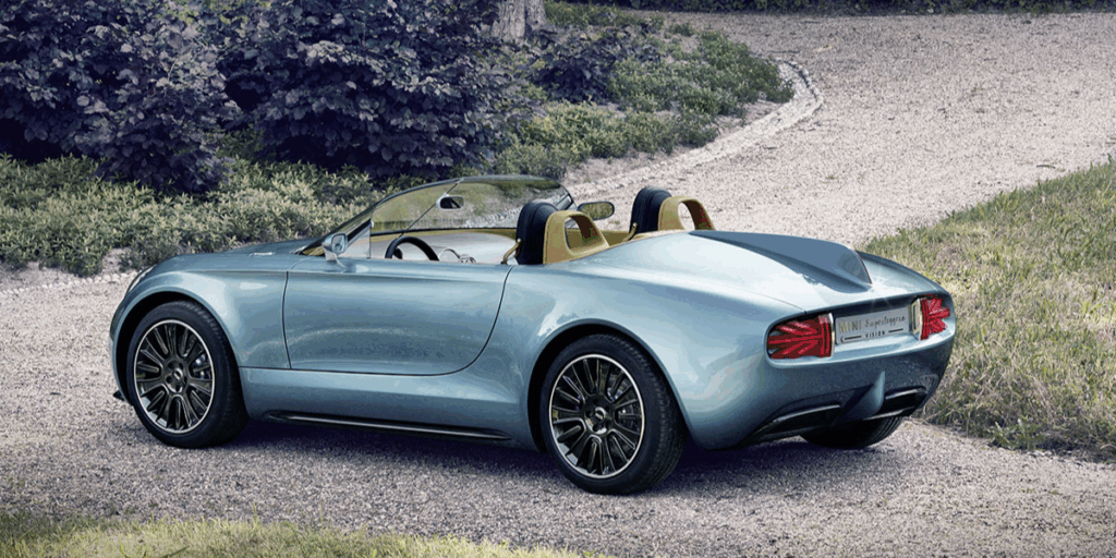 Det är en väldigt sexig variant av Mini som gärna får leta sig upp på norra breddgrader. (Foto: Touring Superleggera)