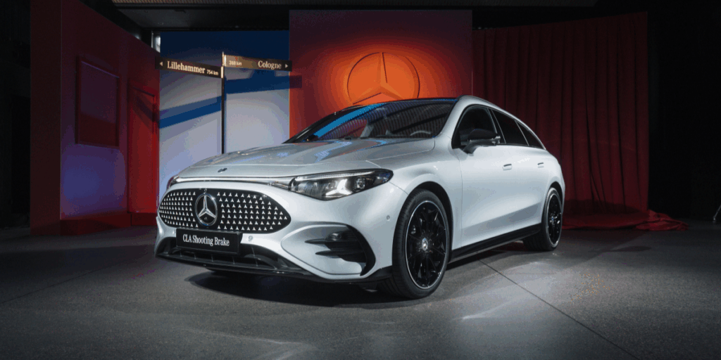 Mercedes-Benz CLA Shooting Brake with EQ Technology. En snygg familjeraket. (Foto: Mercedes-Benz)
