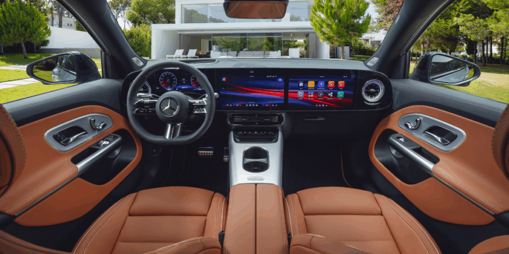 Insidan är rätt bekant. (Foto: Mercedes)