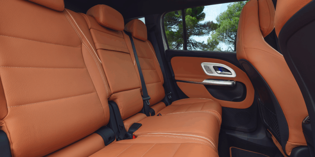 Första baksätet. (Foto: Mercedes)