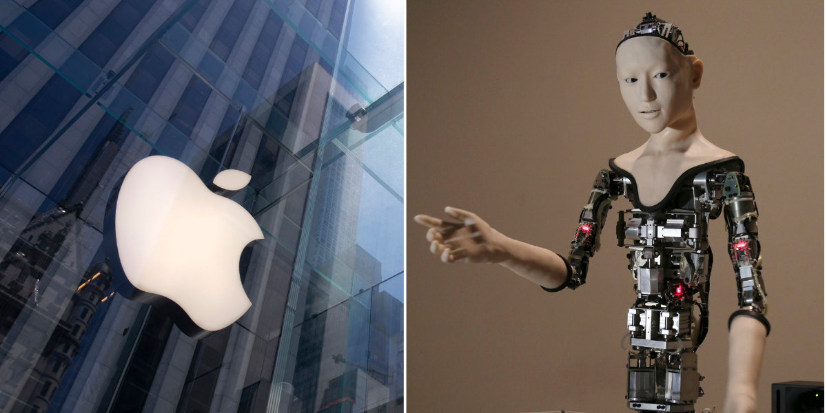 Apple kan tjäna 133 miljarder dollar om året på “mänskliga” robotar