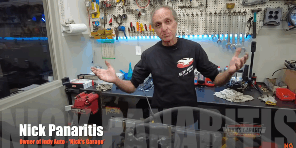 Och här är den härlige Nick i egen hög person. (Foto: Nicks Garage på Youtube)