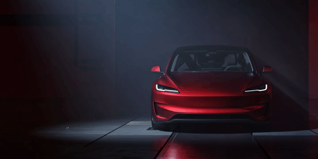 Du kan välja från standard och hela vägen upp till Performance. (Foto: Tesla)
