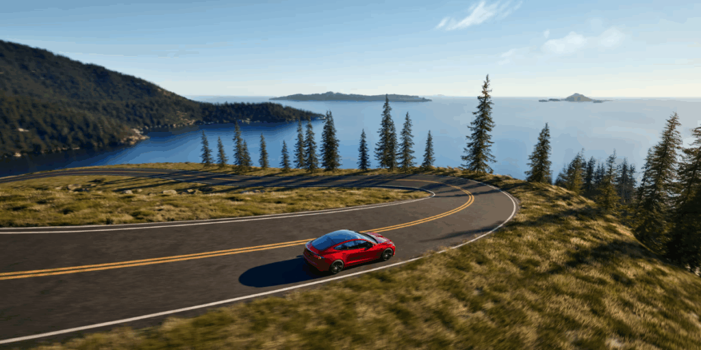 Med 1 034 hästkrafter gör den sprinten på 1,99 sekunder. (Foto: Tesla)