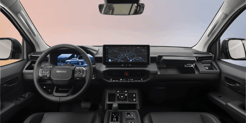 En liten kik på insidan också. (Foto: Toyota)