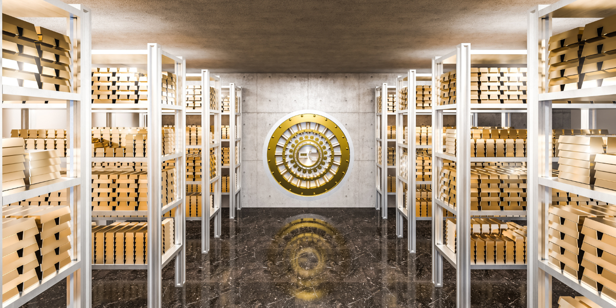 Här finns världens största guldreserver