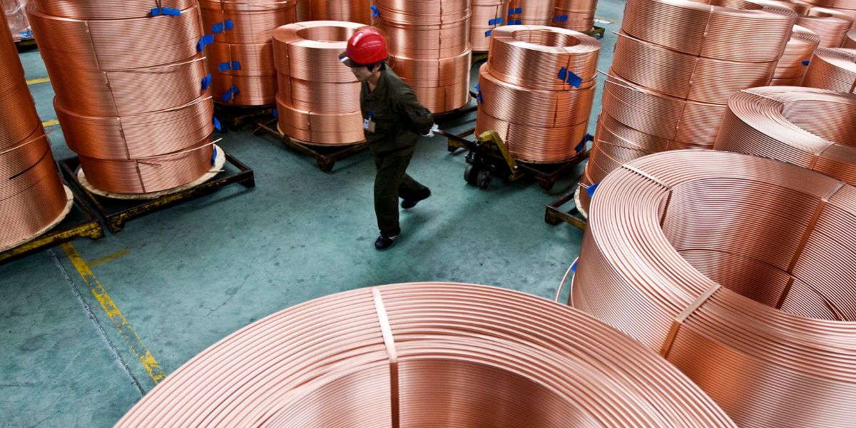 Möjligt fredsavtal skickar upp kopparpriset