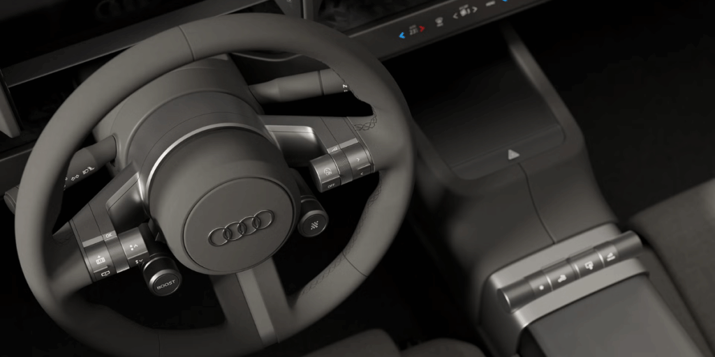 Kantiga detaljer, det vi älskar med Audi. (Foto: Audi)