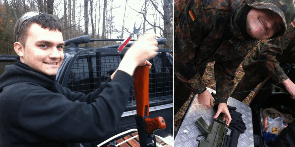 Edvard och soft airguns