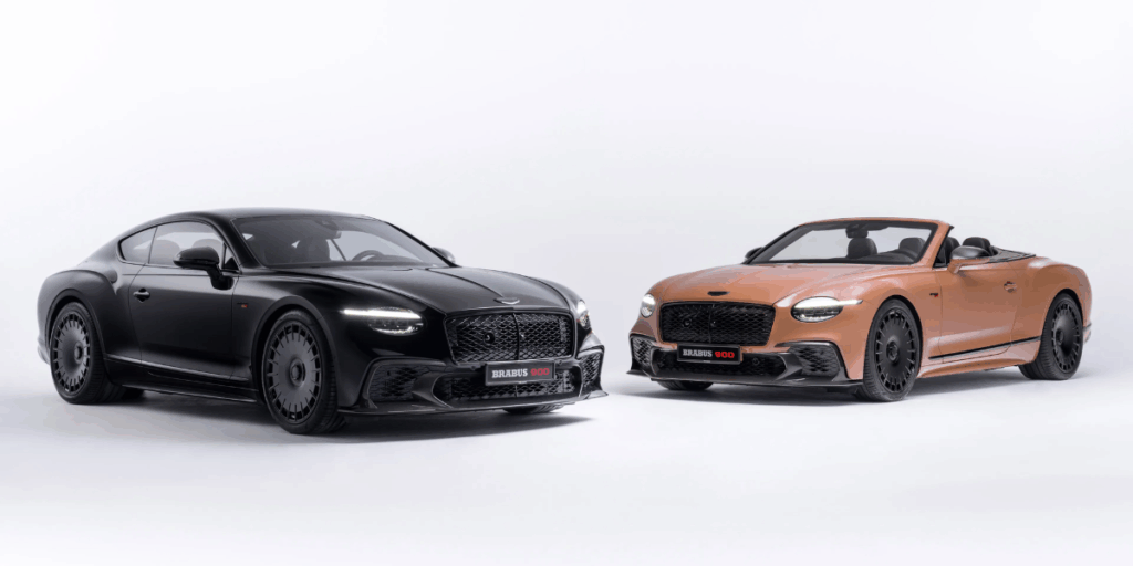 Verkstaden har presenterat två nya byggen baserade på fjärde generationens Continental, som båda ger den laddhybriddrivna grand tourern ett tydligt lyft i effekt. (Foto: Brabus)