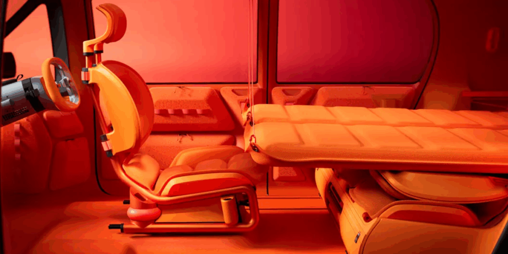 Bädda ner dig om du känner att det blir för mycket orange. (Foto: Citroën)