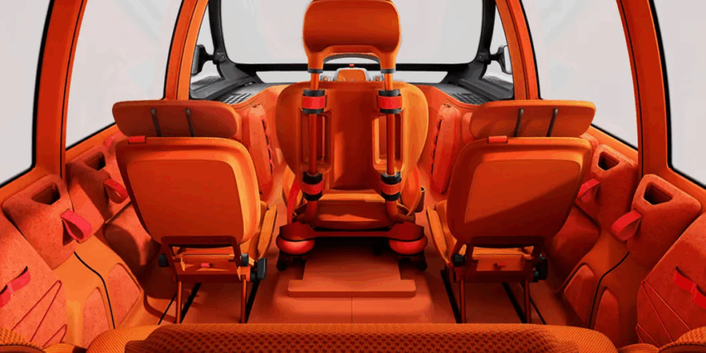 Som ett rymdskepp från vilken fantasy film som helst. (Foto: Citroën)