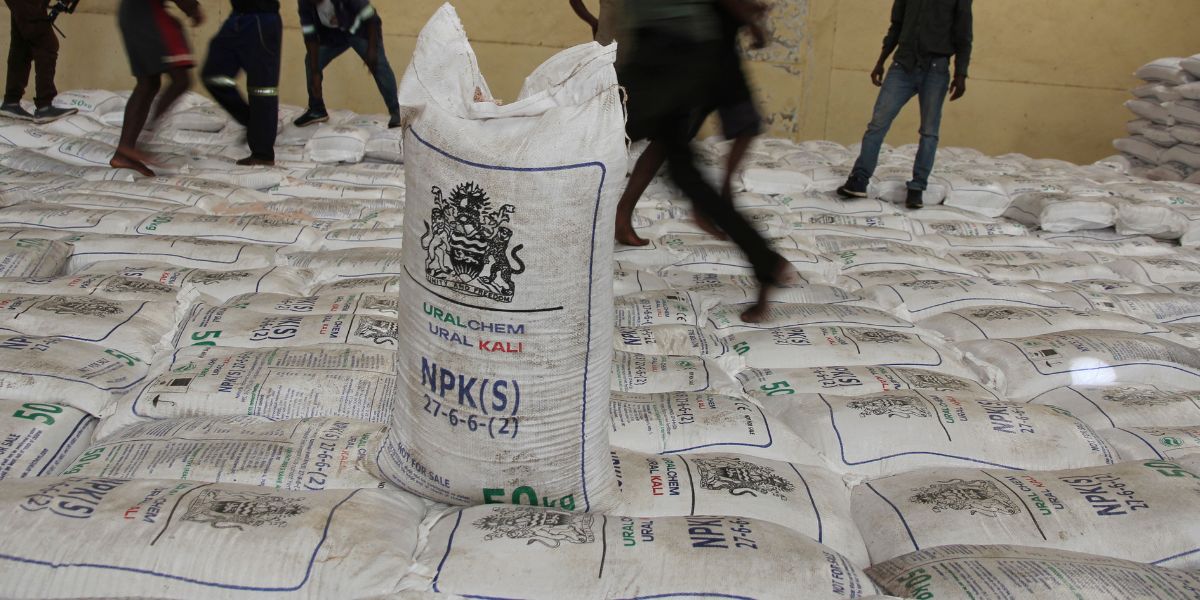 Ingen mer rysk gas – men konstgödsel gjord av gas går bra