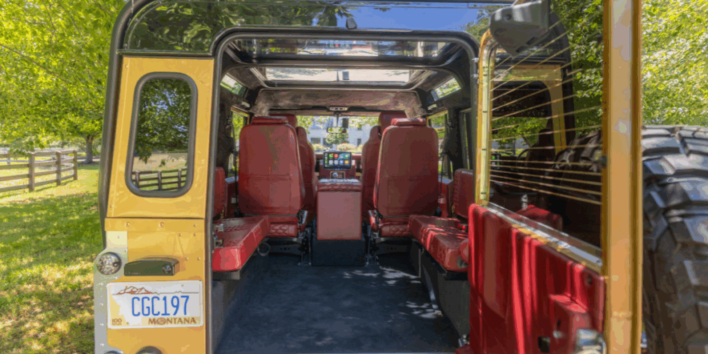 Gott om plats för jaktlaget. (Foto: Helderburg)