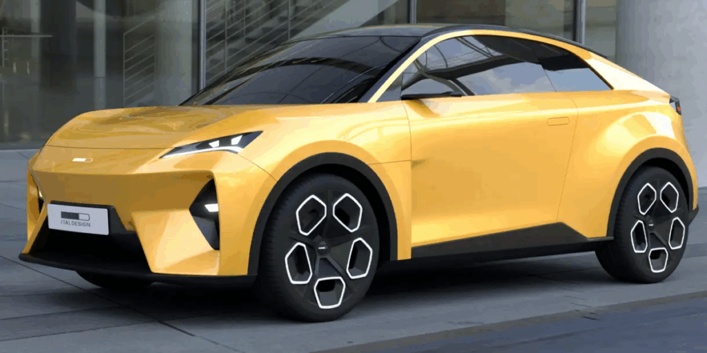 Italdesigns EVX-studie utforskar proportioner och designmöjligheter på Volkswagens MEB+-plattform och visar hur arkitekturen kan anpassas för tillverkare även utanför koncernen. (Foto: Italdesign)