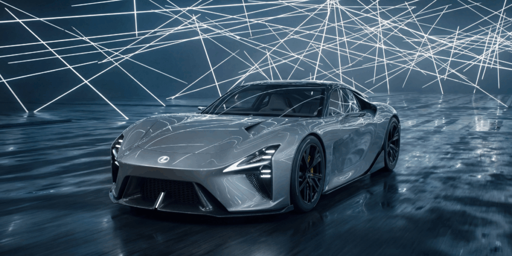 Så här ser skönheten ut i sin helhet. (Foto: Lexus)