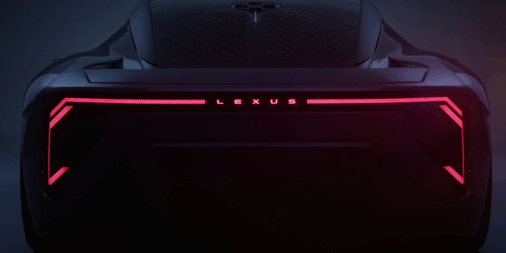 Snygg bakdel. (Foto: Lexus)