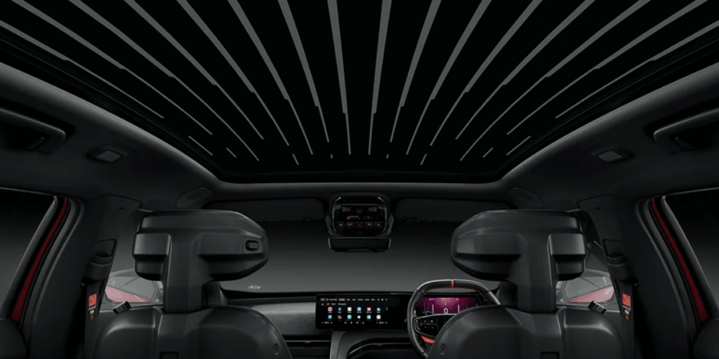 Även ett speciellt inre. (Foto: Mahindra)