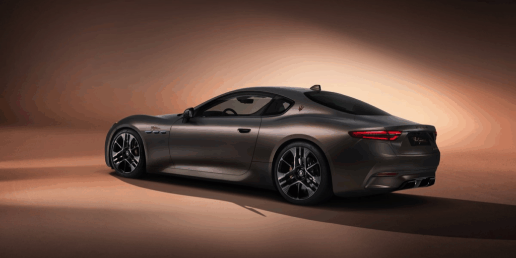 Tydligt Maseratis formspråk men med el. (Foto: Maserati)