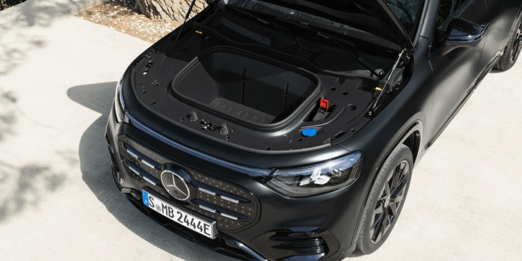 En liten frunk för det viktigaste. (Foto: Mercedes-Benz)